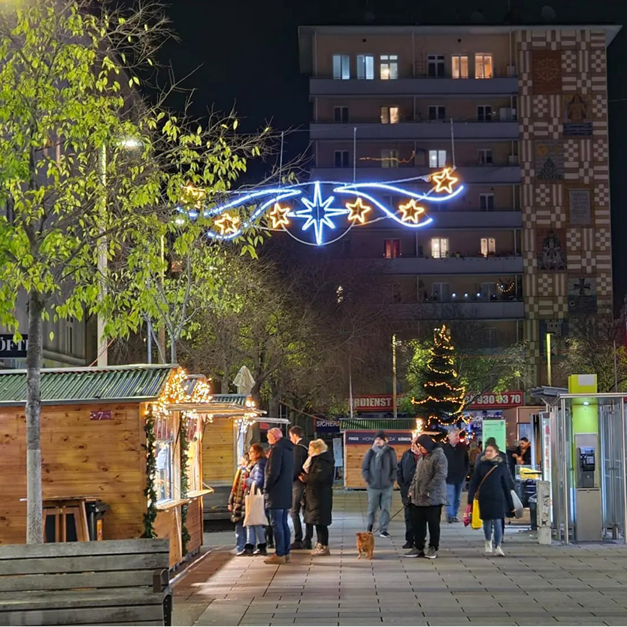 weihnachtsbeleuchtung meidling 2022